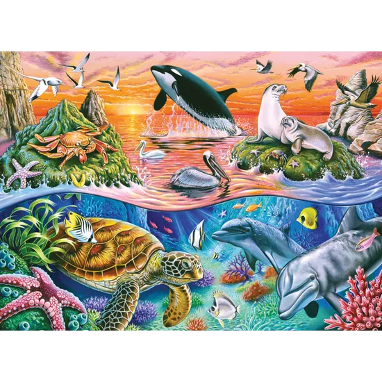 Ravensburger Above and Below Water Puzzle 100 Pieces - Modern Teaching Aids NZ