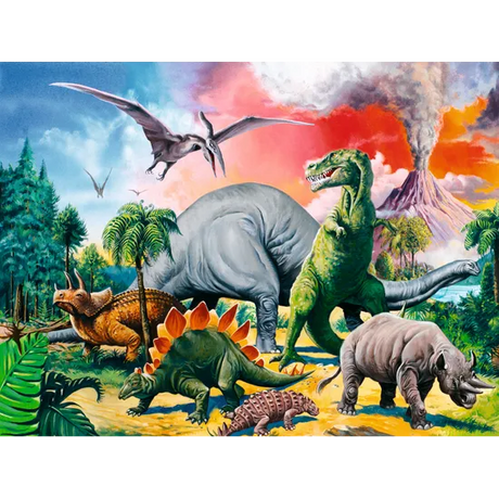 Ravensburger Among the Dinosaurs Puzzle 100 Pieces - Modern Teaching Aids NZ