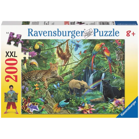 Ravensburger Animals in the Jungle Puzzle 200 Pieces - Modern Teaching Aids NZ