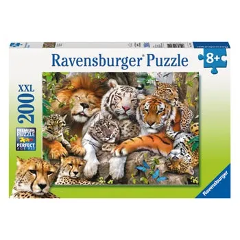 Rburg - Big Cat Nap Puzzle 200p - Modern Teaching Aids NZ