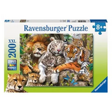 Rburg - Big Cat Nap Puzzle 200p - Modern Teaching Aids NZ