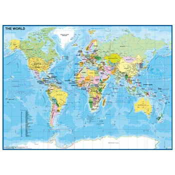Rburg - Map of the World Puzzle 200p - Modern Teaching Aids NZ