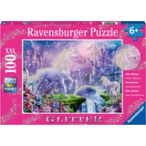 Rburg - Unicorn Kingdom Puzzle Glitter 100p - Modern Teaching Aids NZ