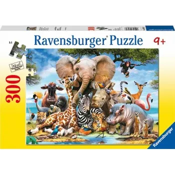 Rburg - African Friends Animals Puzzle 300p - Modern Teaching Aids NZ
