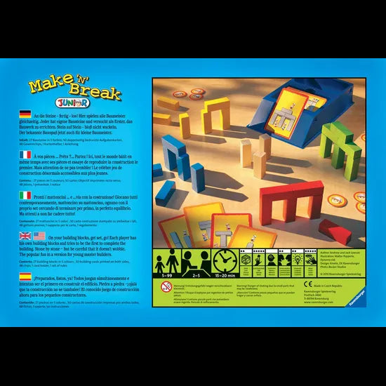 Rburg - Make N Break Junior Game - Modern Teaching Aids NZ