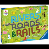 Rburg - Rivers Roads & Rails Game - Modern Teaching Aids NZ