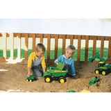 John Deere Dump Truck 38cm with Garden Tools - Modern Teaching Aids NZ