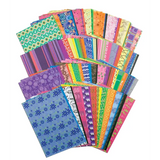 Patterned Craft Paper (140 x 220mm) - Pack of 192 - Modern Teaching Aids NZ