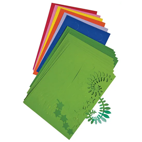 Botanical Cuts Paper Shapes - Pack of 210 - Modern Teaching Aids NZ