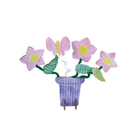 Flower Garden Sculptures - Pack of 20 - Modern Teaching Aids NZ