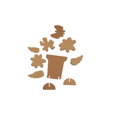 Flower Garden Sculptures - Pack of 20 - Modern Teaching Aids NZ