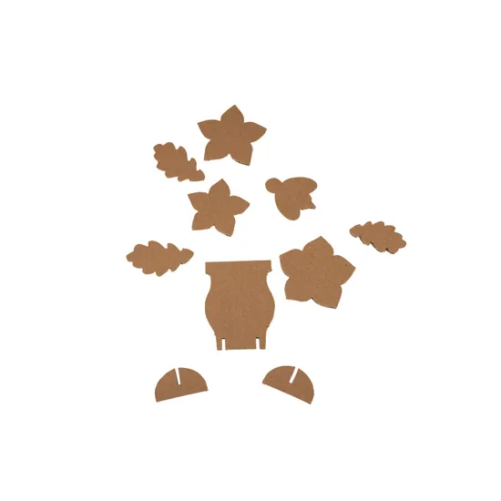 Flower Garden Sculptures - Pack of 20 - Modern Teaching Aids NZ