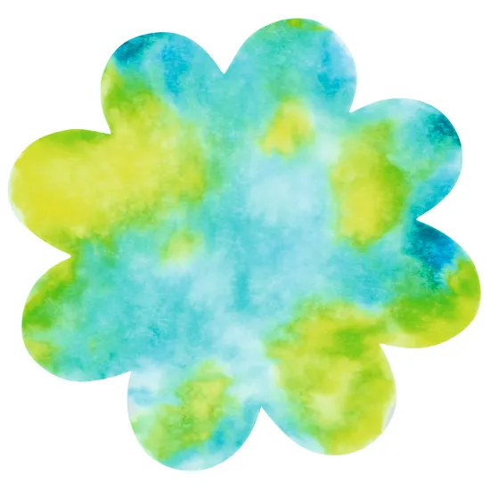 Flowers Colour Diffusing Paper - Pack of 80 - Modern Teaching Aids NZ