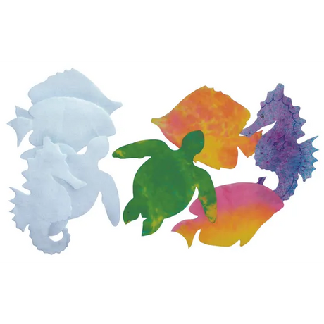 Colour Diffusing Sealife Paper - Pack of 48 - Modern Teaching Aids NZ