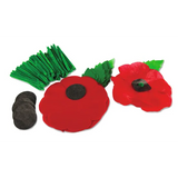 Remembrance Day Poppies - Pack of 50 - Modern Teaching Aids NZ