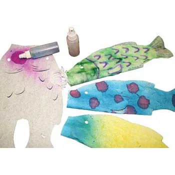 Japanese Colour Diffusing Windsock - Pack of 24 - Modern Teaching Aids NZ