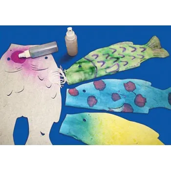 Japanese Colour Diffusing Windsock - Pack of 24 - Modern Teaching Aids NZ