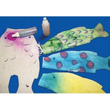 Japanese Colour Diffusing Windsock - Pack of 24 - Modern Teaching Aids NZ