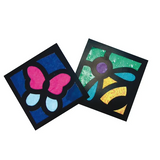 Junior Stained Glass Frames - Pack of 24 - Modern Teaching Aids NZ