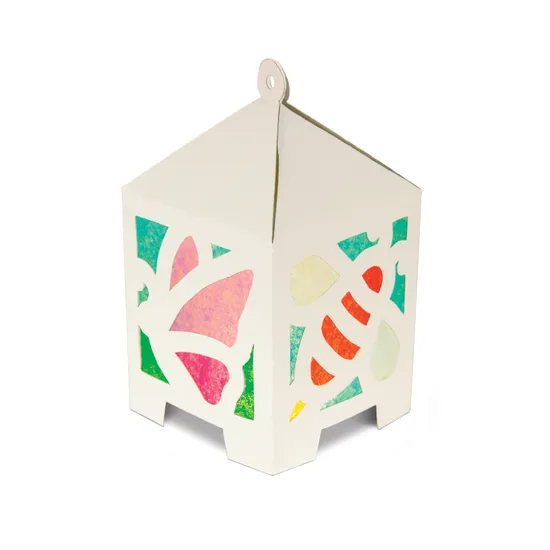 Stained Glass Lanterns - Pack of 32 - Modern Teaching Aids NZ