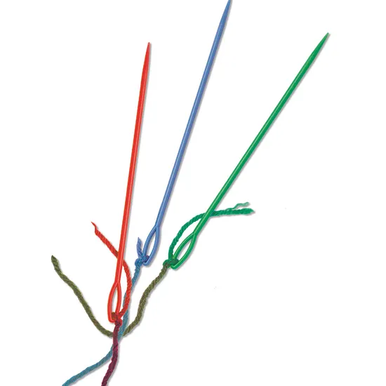 Colour Match Weaving Needle 15cm - Pack of 12 - Modern Teaching Aids NZ