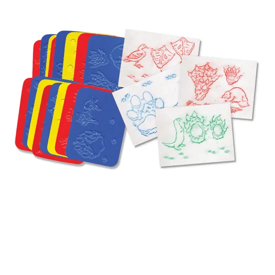 Animal Track Rubbing Plates - Modern Teaching Aids NZ