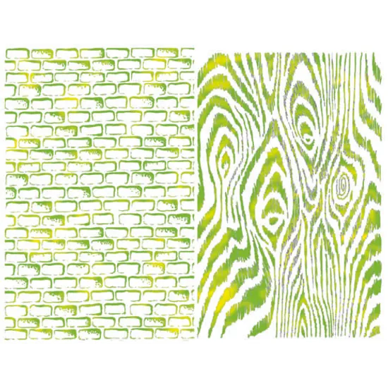 Texture Rubbing Plates - Set of 4 - Modern Teaching Aids NZ