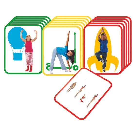 Yoga Cards - Set of 16 - Modern Teaching Aids NZ