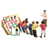 Gross Motor Exercise Cards - Set of 16 - Modern Teaching Aids NZ