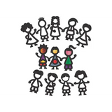 Friends Stained Glass Frames - Pack of 36 - Modern Teaching Aids NZ