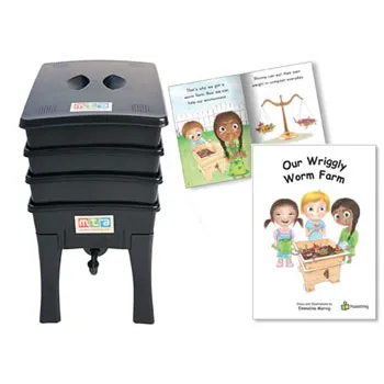 Worm Farm Bin & Big Book Set
