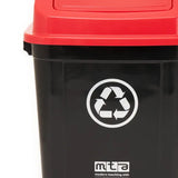 Recycling Bin - 30 litre - Red - Modern Teaching Aids NZ
