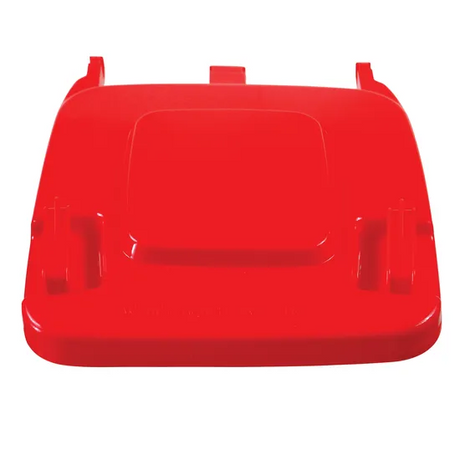 Recycling Bin - 60 litre - Red Lid - Modern Teaching Aids NZ