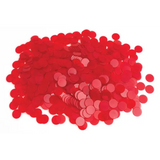 Teachables Translucent Round Counters - 2.5cm Red, 1000 Pieces - Modern Teaching Aids NZ