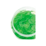 Teachables Translucent Round Counters - 2.5cm Green, 1000 Pieces - Modern Teaching Aids NZ