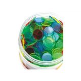 Teachables Translucent Round Counters - 2.5cm, 4 Colours, 1000 Pieces - Modern Teaching Aids NZ