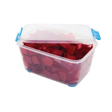 Teachables Translucent Square Counters - 2.5cm Red, 1000 Pieces - Modern Teaching Aids NZ