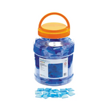 Teachables Translucent Square Counters - 2.5cm Blue, 1000 Pieces - Modern Teaching Aids NZ