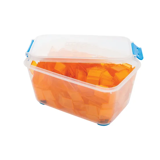 Teachables Translucent Square Counters - 2.5cm Yellow, 1000 Pieces - Modern Teaching Aids NZ