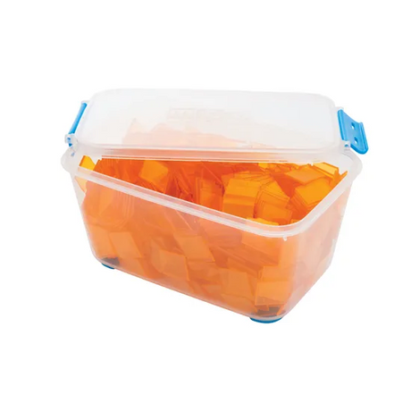 Teachables Translucent Square Counters - 2.5cm Yellow, 1000 Pieces - Modern Teaching Aids NZ