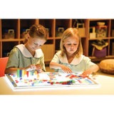 Teachables Translucent Square Counters - 4 Colours, 1000 Pieces - Modern Teaching Aids NZ