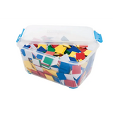 Teachables Solid Square Counters - 2.5cm, 5 Colours, 1000 Pieces - Modern Teaching Aids NZ