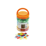 Teachables Translucent Round Counters - 19mm, 1000 Pieces - Modern Teaching Aids NZ