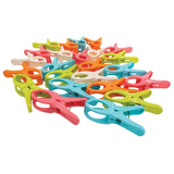 Jumbo Plastic Pegs - Pack of 24 - Modern Teaching Aids NZ