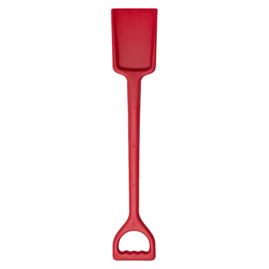 Plastic Midi Spade Red - 57cm Long - Modern Teaching Aids NZ