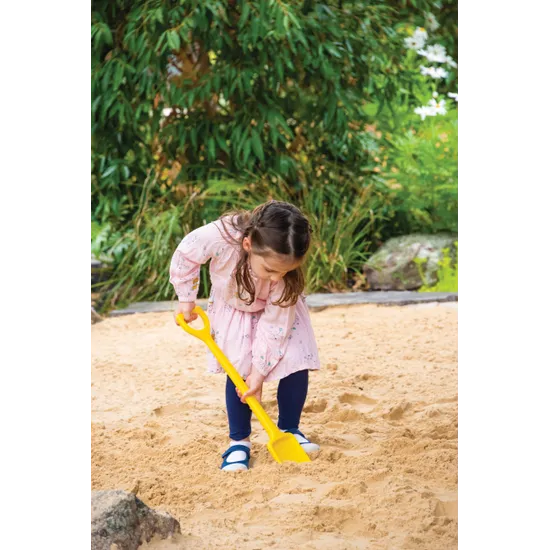 Plastic Midi Spade Yellow - 57cm Long - Modern Teaching Aids NZ