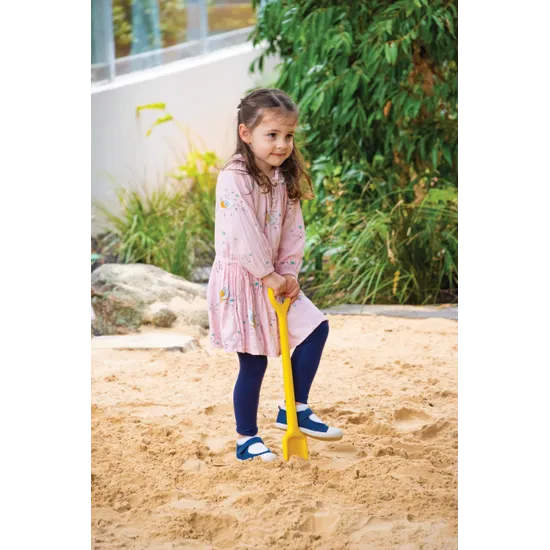 Plastic Midi Spade Yellow - 57cm Long - Modern Teaching Aids NZ