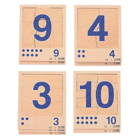 Numbers 1 to 10 Insets - Modern Teaching Aids NZ