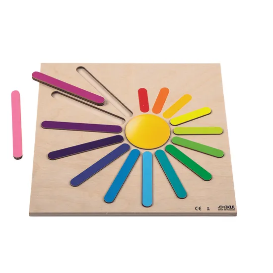 Rainbow Rays Puzzle - 13 Pieces - Modern Teaching Aids NZ