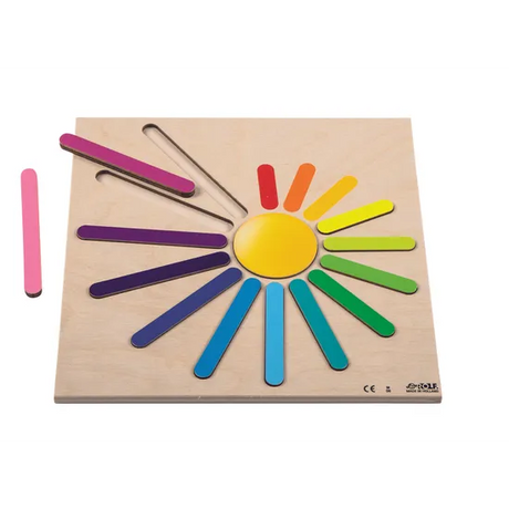 Rainbow Rays Puzzle - 13 Pieces - Modern Teaching Aids NZ